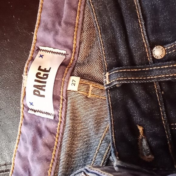 Paige denim.  size 27. Skyline skinny - Picture 7 of 11